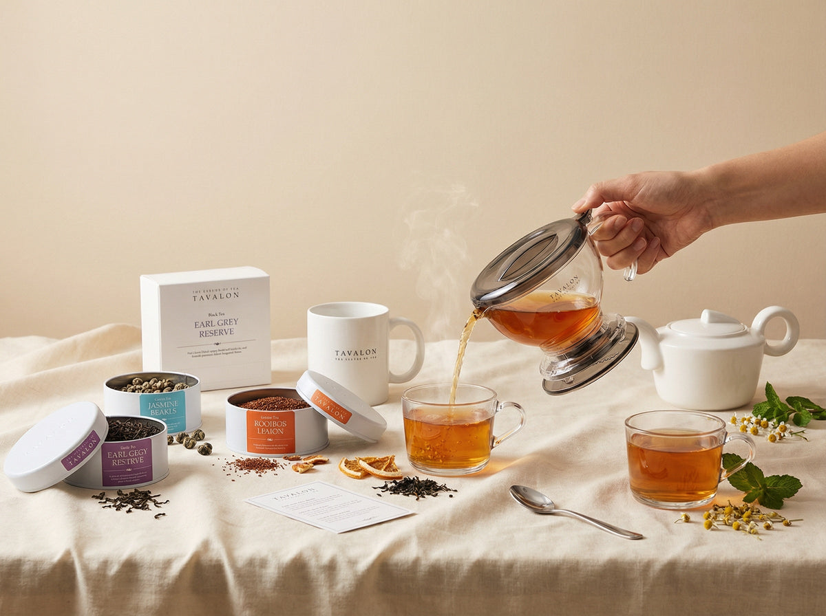 How to Host a Tea Tasting at Home with Tavalon