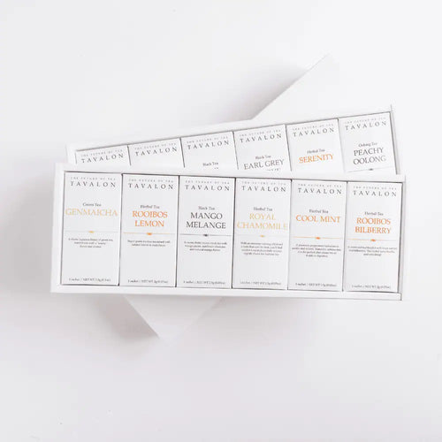 One of the Tavalon Varietea T12 tea gift sets