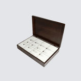 One of the Tavalon Premium Tea Gift Sets in a wooden box